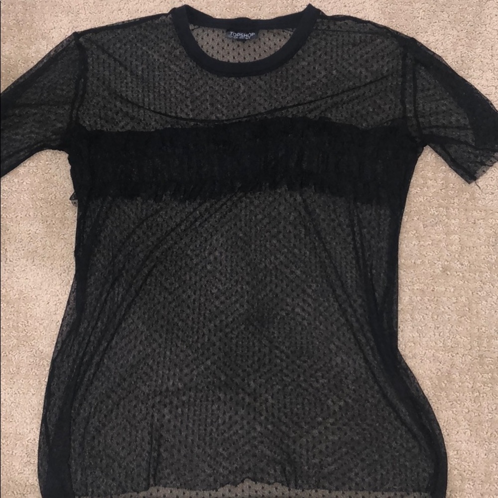 Super cute lace TOPSHOP T shirt